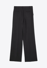 Straight-Leg Tailored Pants