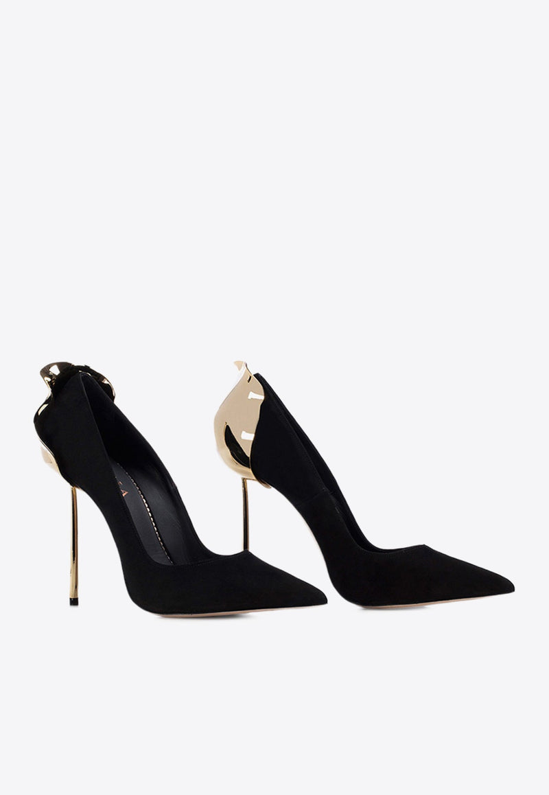 Petalo 120 Suede Pumps