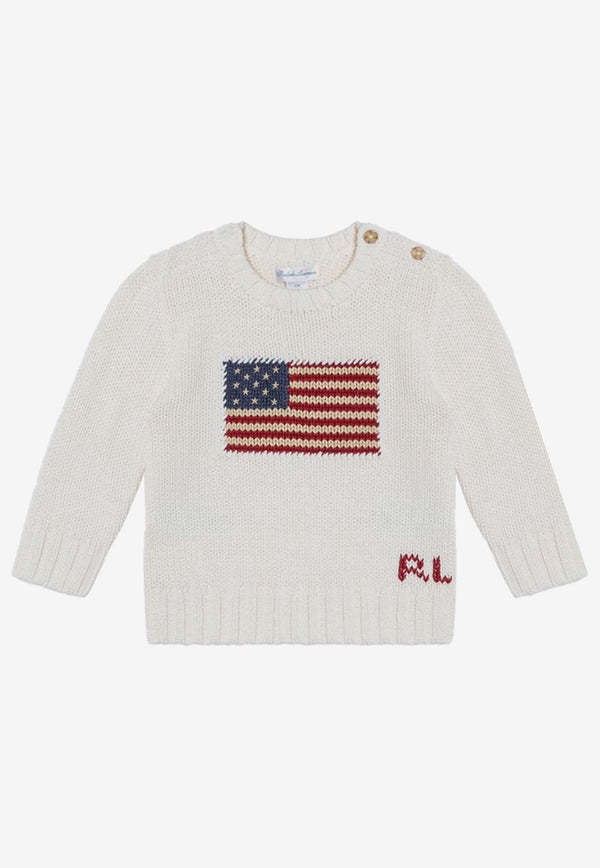 Baby Boys The Iconic Flag Sweater