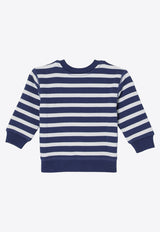 Babies Polo Bear Striped Sweatshirt