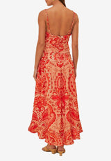 Jaipur Paisley Print Maxi Dress