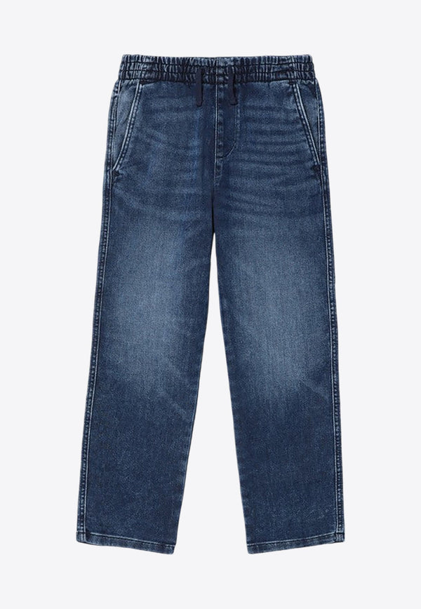 Boys Washed Denim Pants