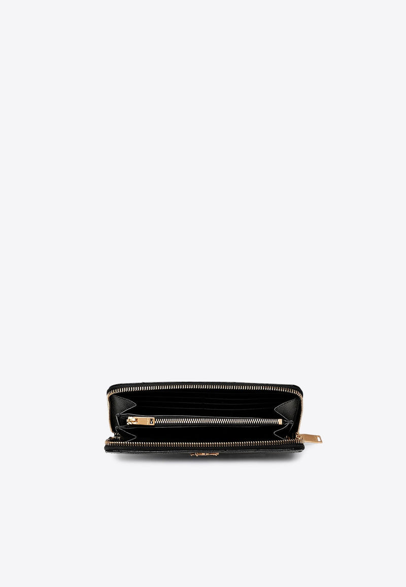 Cassandre Quilted Leather Zip-Around Wallet