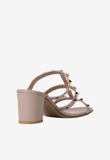 Rockstud 60 Sandals in Calf Leather