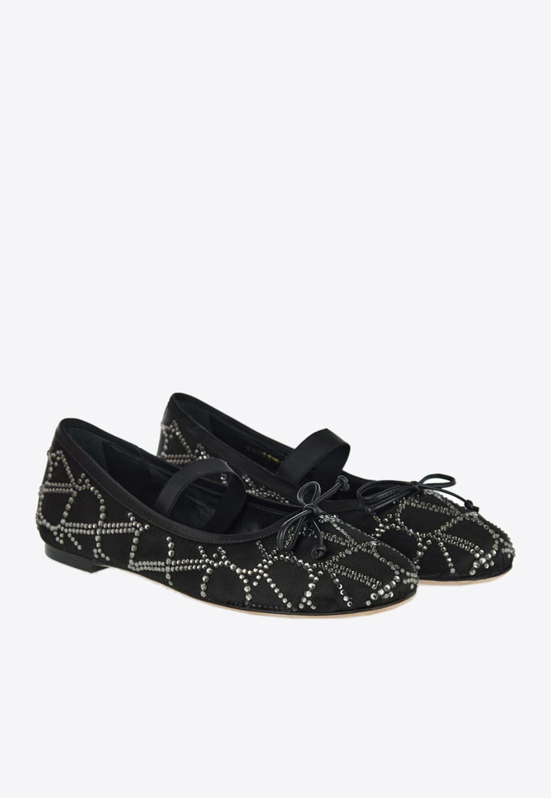 Crystal Iconographe Ballet Flats