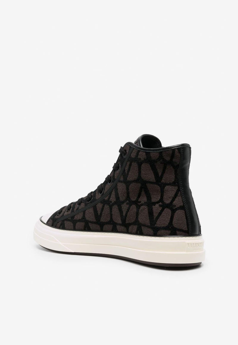 Totaloop Toile Iconographe High-Top Sneakers