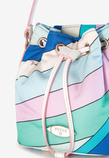 Yummy Iride Print Bucket Bag