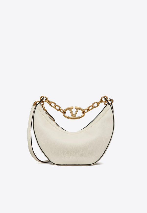 Mini VLogo Moon Hobo Shoulder Bag