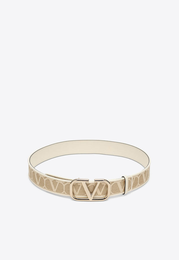 VLogo Signature Iconographe Leather Belt