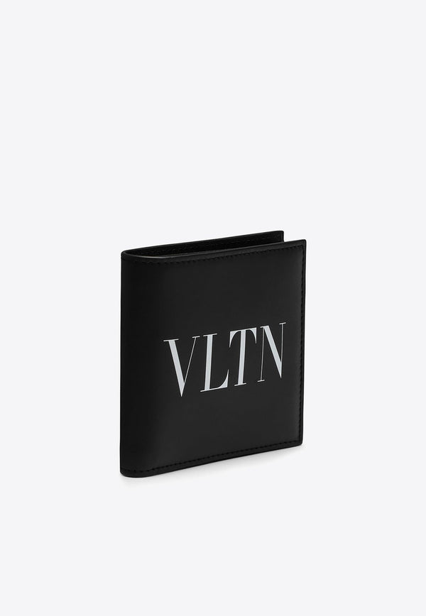 VLTN Leather Bi-Fold Wallet
