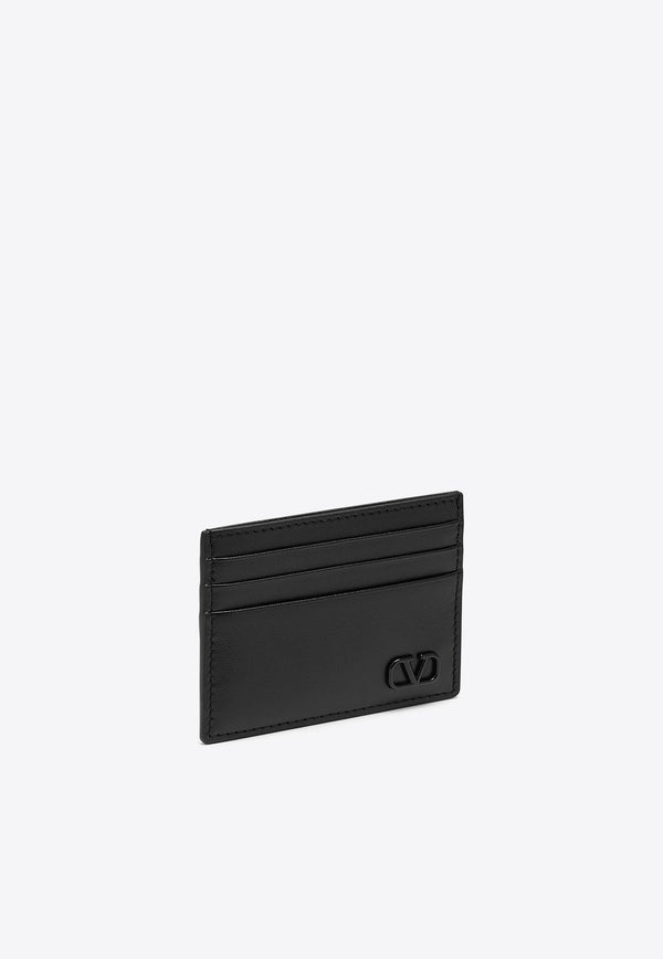 VLogo Leather Cardholder