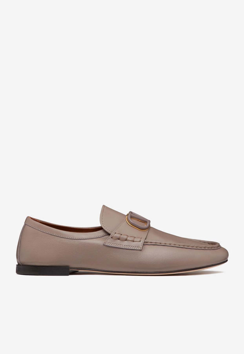 Signature VLogo Calf Leather Loafers
