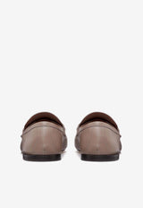 Signature VLogo Calf Leather Loafers