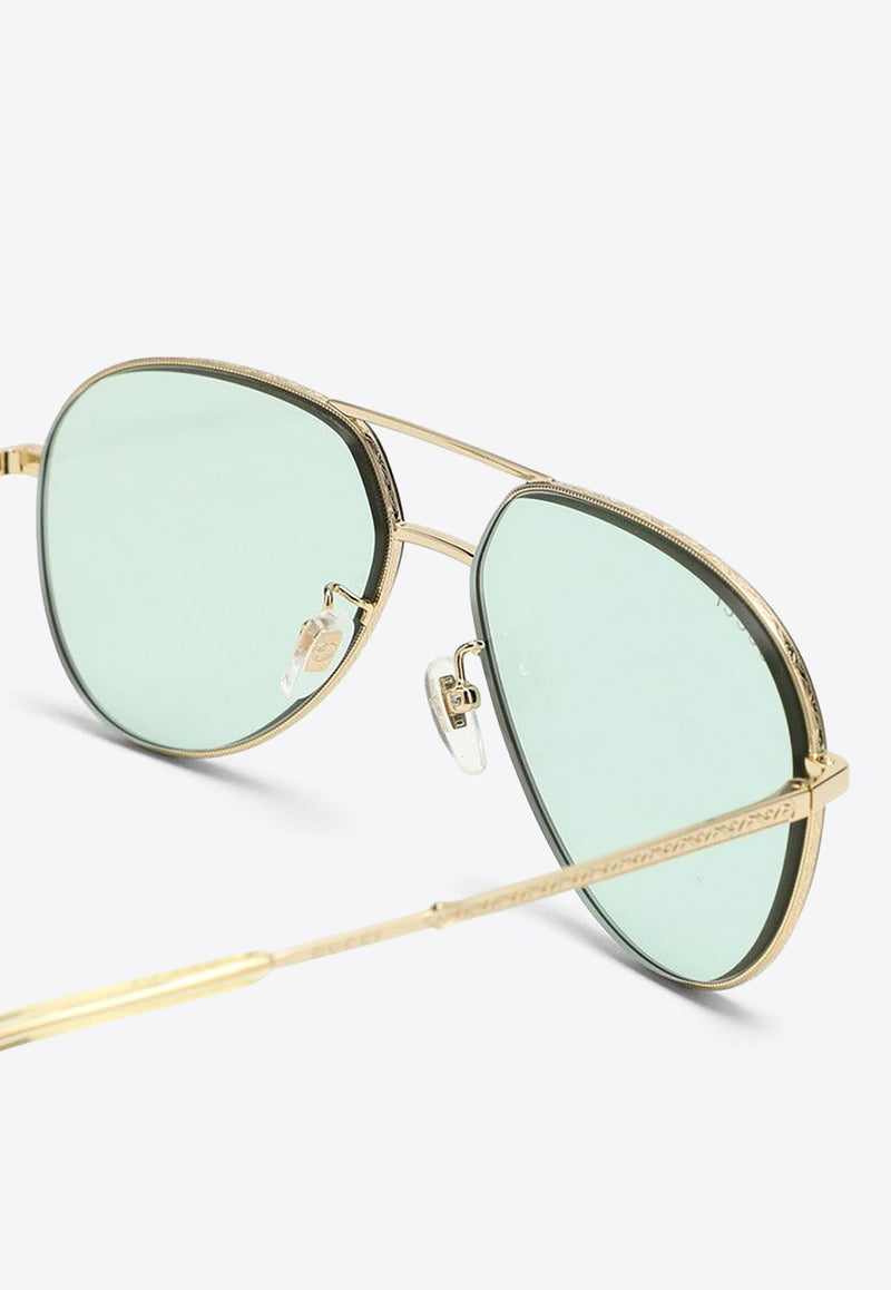 Aviator Metal Sunglasses