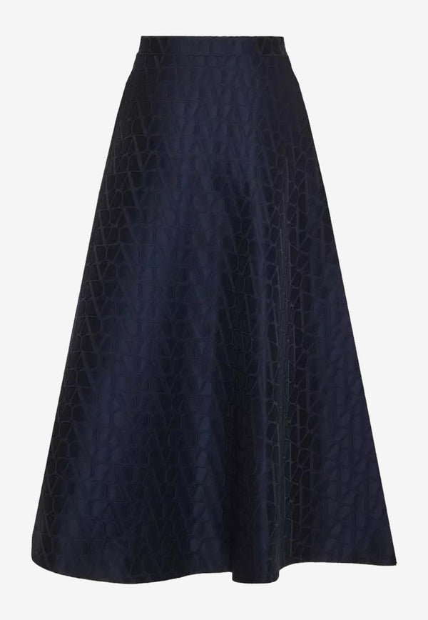 Toile Iconographe Wool-Blend Midi Skirt