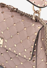 Medium Rockstud Spike Top Handle Bag