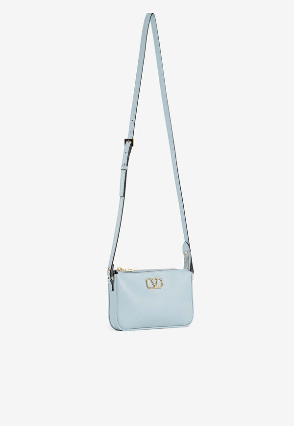 Mini VLogo Signature Crossbody Bag in Calf Leather