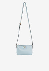 Mini VLogo Signature Crossbody Bag in Calf Leather