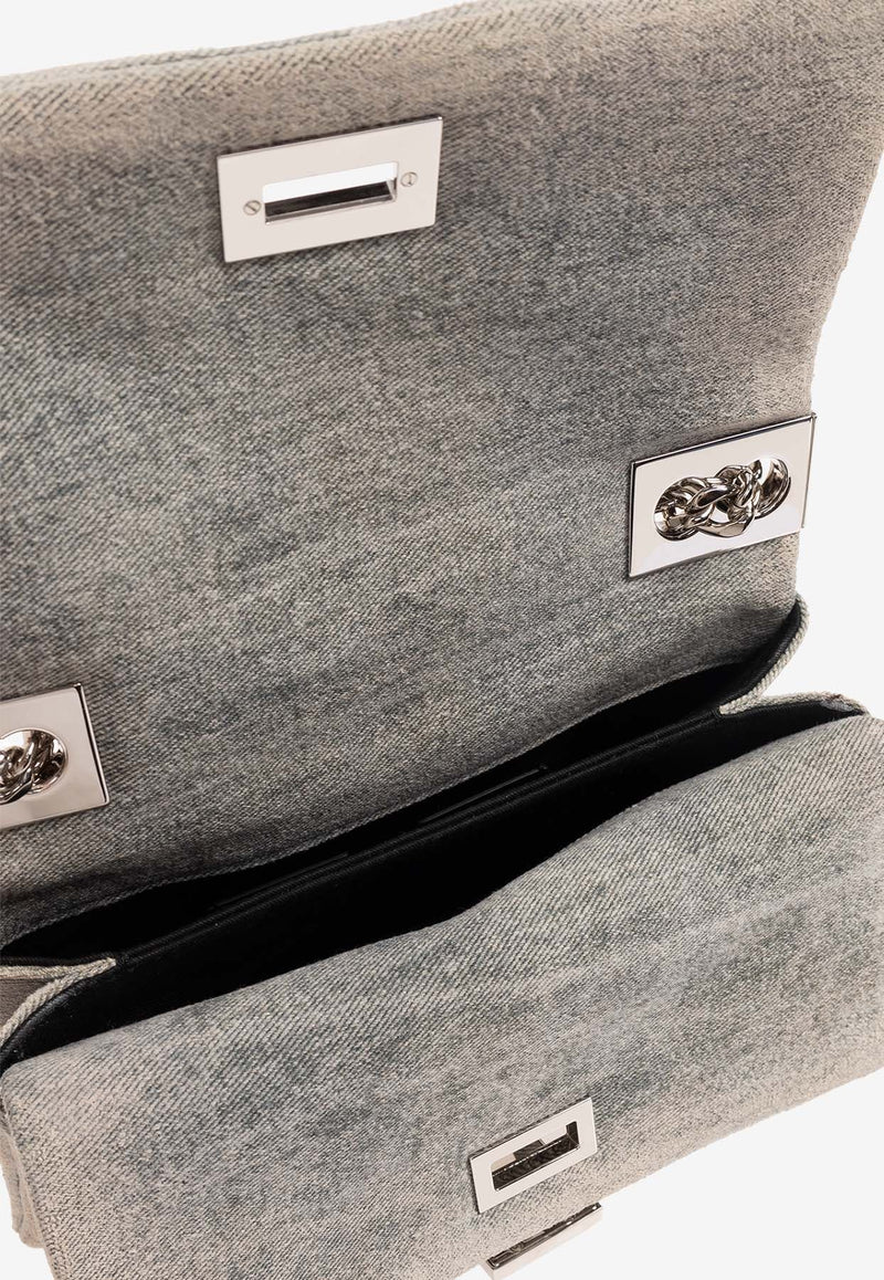 Mini 1945 Denim Shoulder Bag