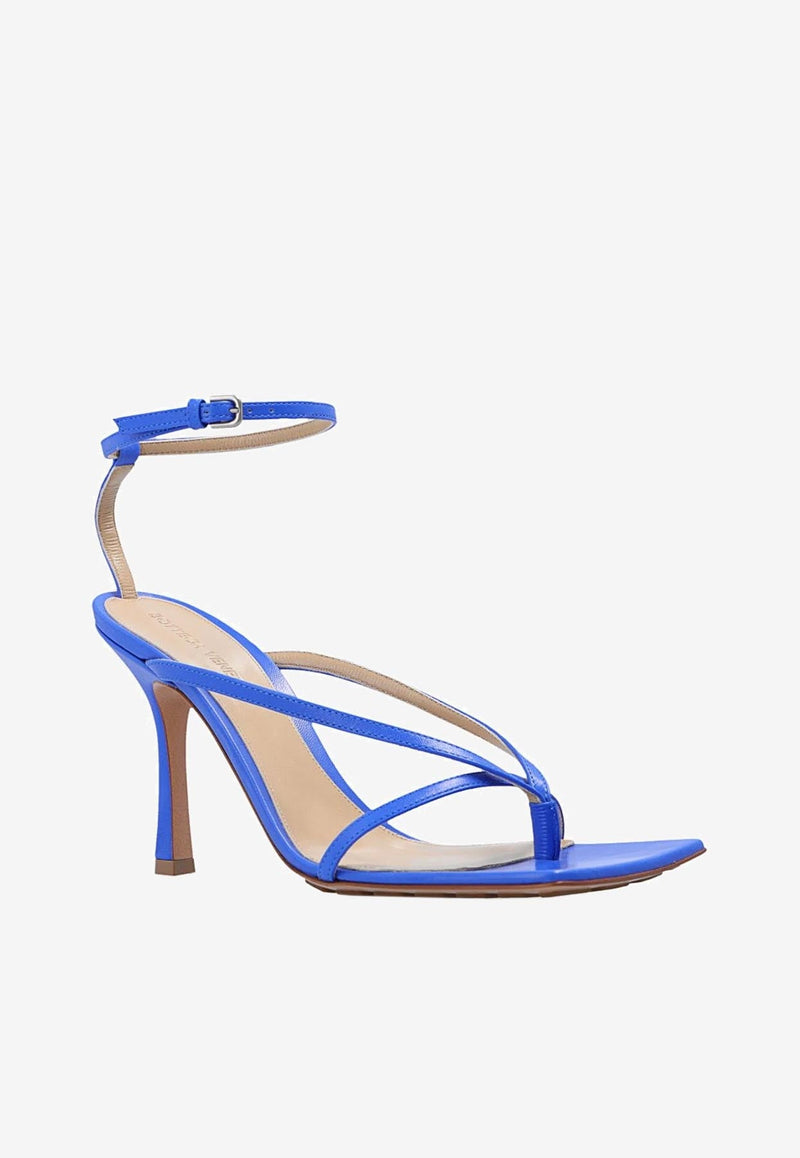 Stretch 90 Square-Toe Strappy Sandals