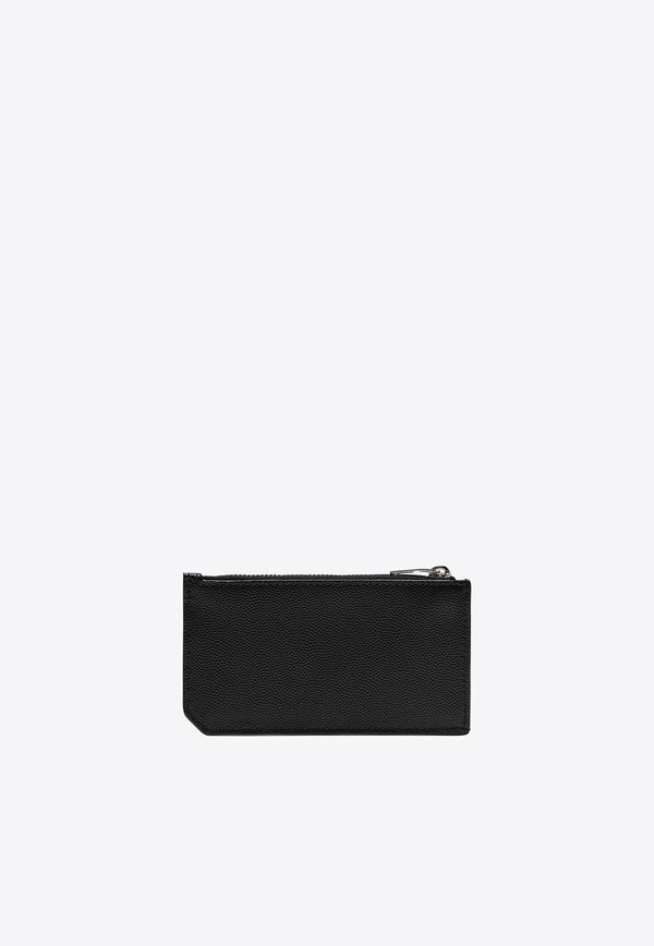 Fragments Zip Leather Cardholder