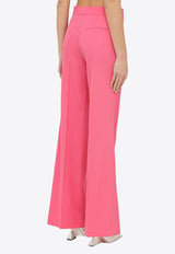 Wool-Blend Palazzo Pants