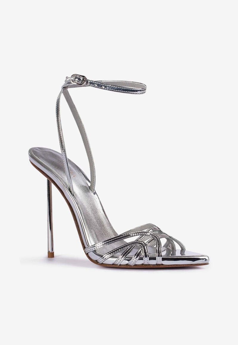 Bella 120 Metallic Leather Sandals