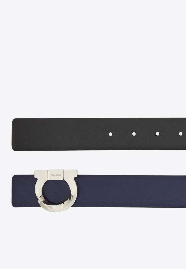 Gancio Reversible Leather Belt