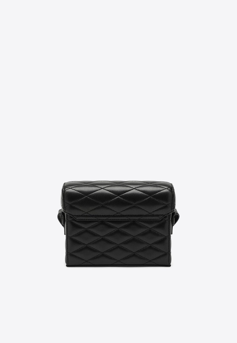 June Quilted Leather Crossbody Bag