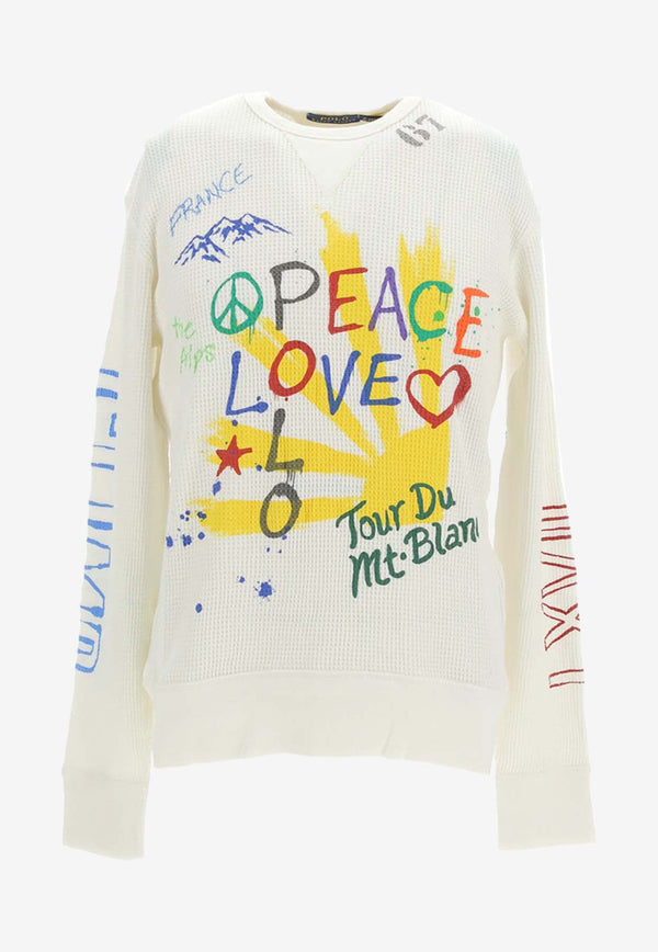 Peace Love Polo Knitted Sweater