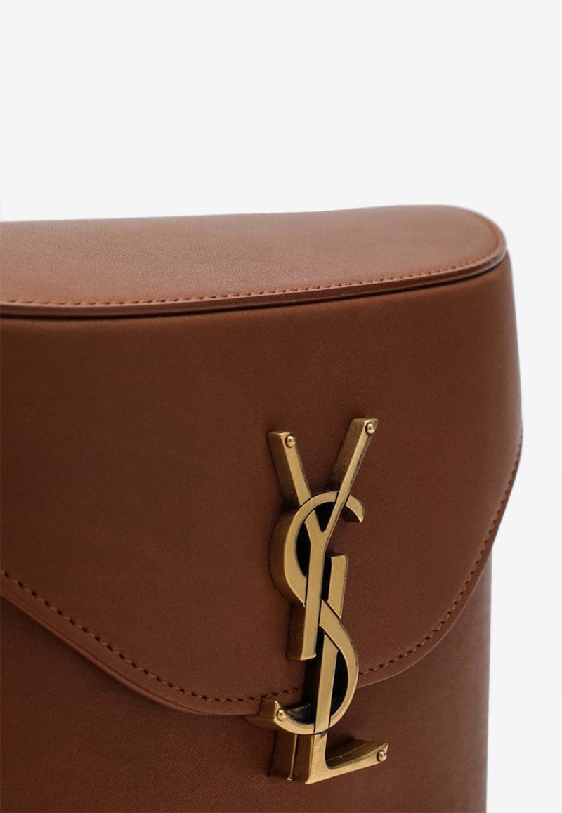 June Box Leather Crossbody Bag