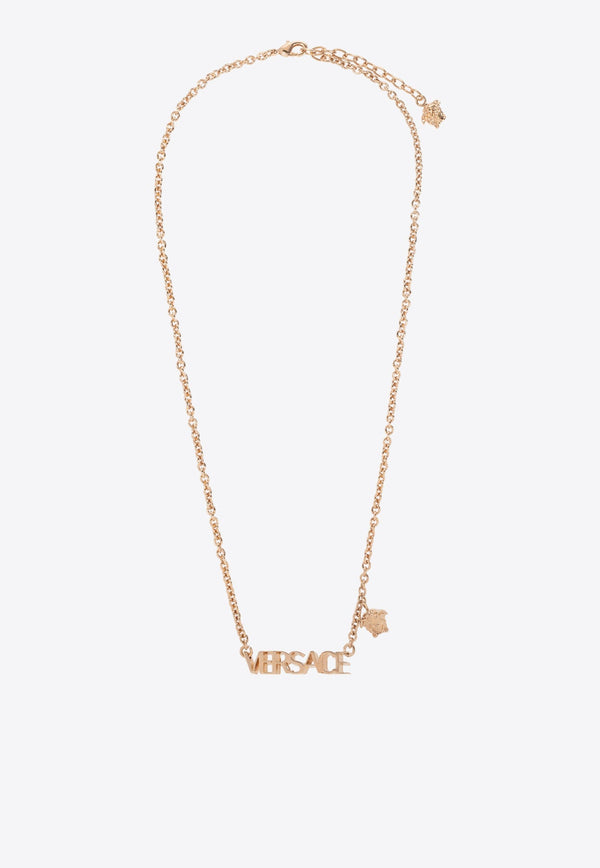 Logo Lettering Necklace