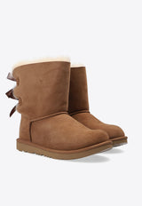 Girls Bailey Bow II Suede Snow Boots