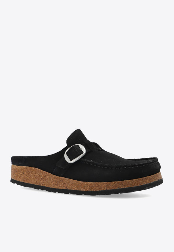 Buckley Loafer-Style Suede Mules