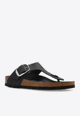 Gizeh Big Buckle Leather Sandals