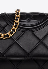 Mini Fleming Quilted Leather Crossbody Bag