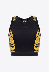 Barocco Patterned Sports Top