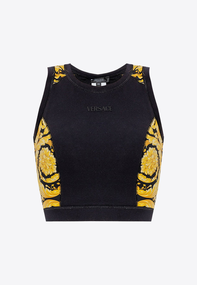 Barocco Patterned Sports Top