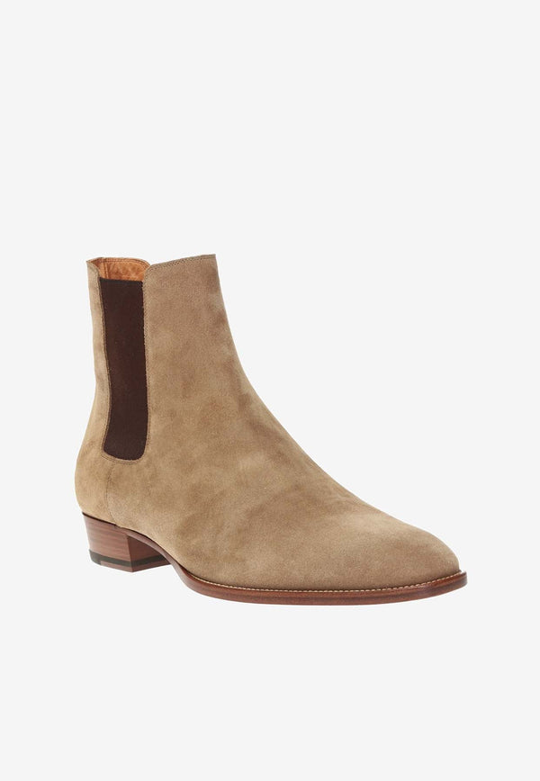 Wyatt Suede Chelsea Boots