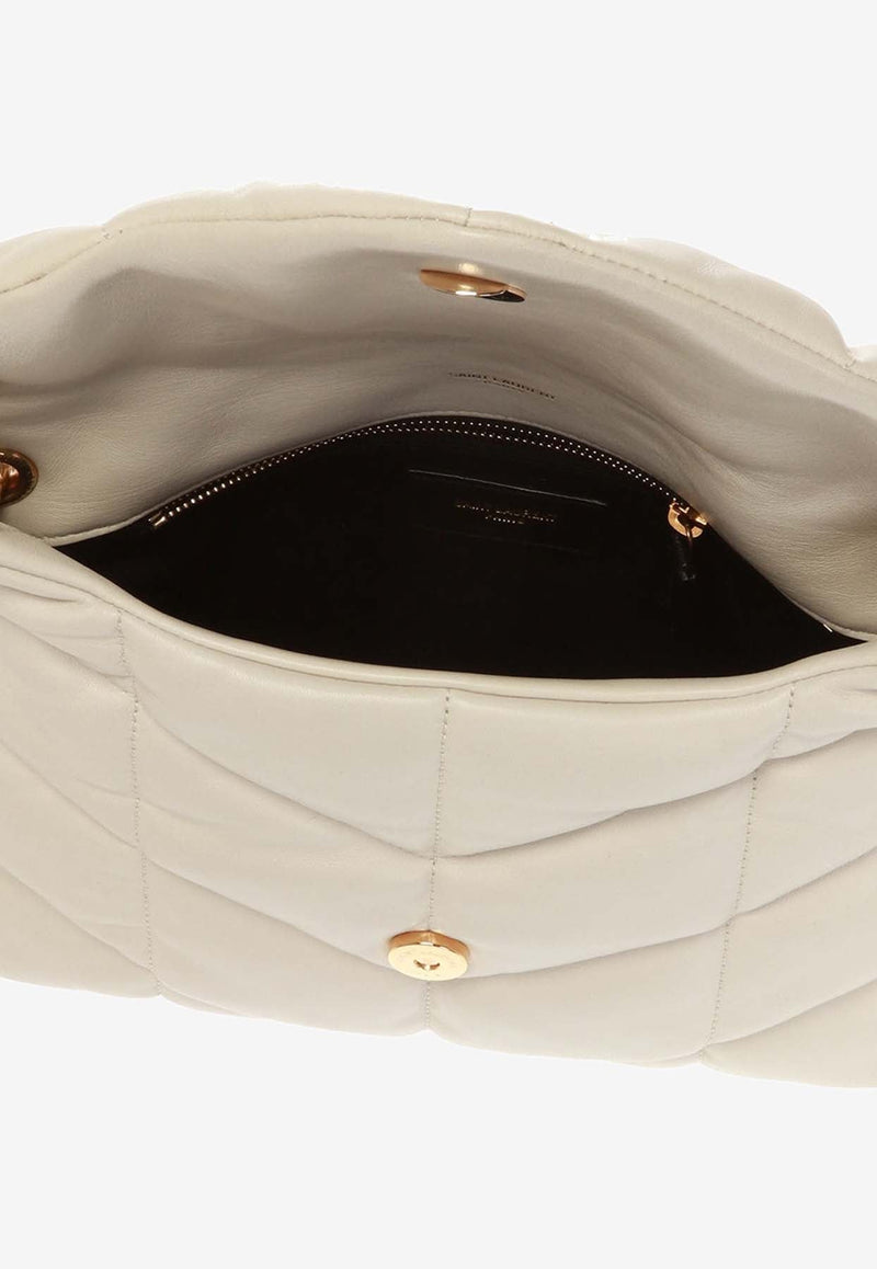 Small Puffer Nappa Leather Shoulder Bag