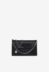 Falabella Faux Leather Clutch Bag