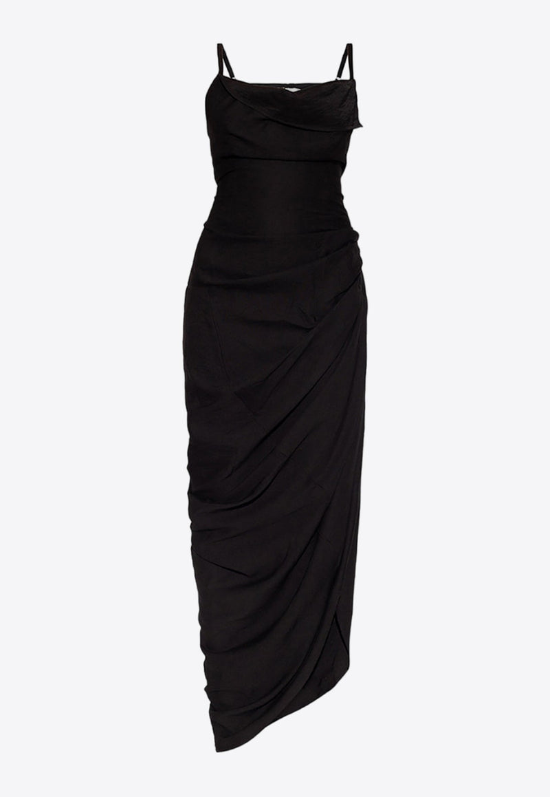 Saudade Maxi Draped Dress