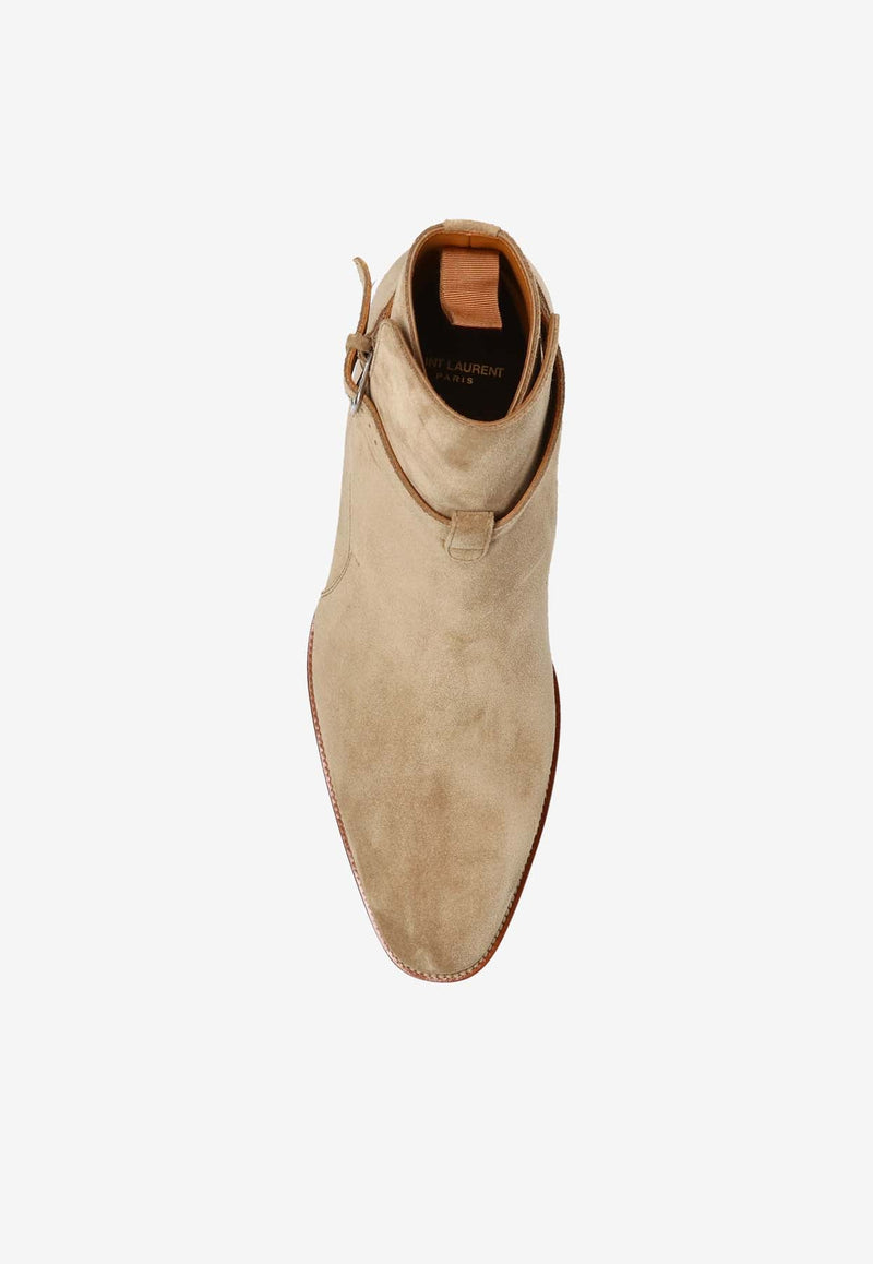 Wyatt Jodhpur Suede Boots