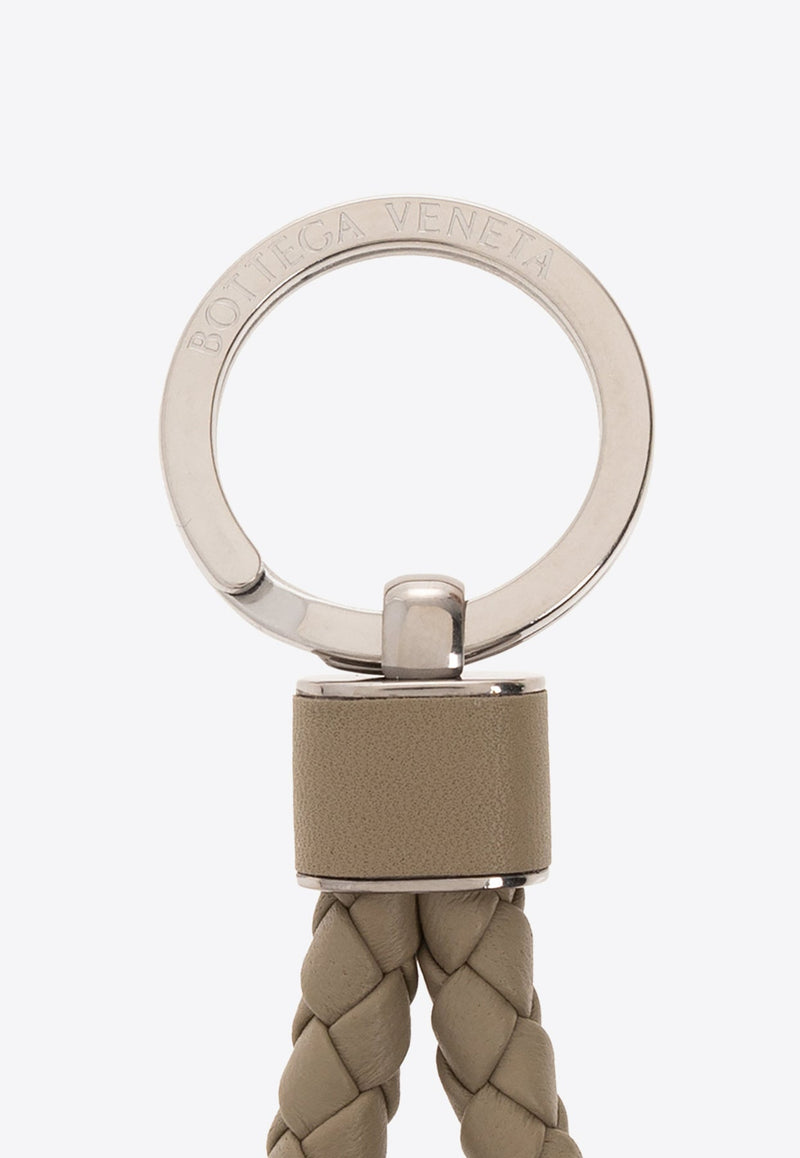 Intreccio Leather Key Ring