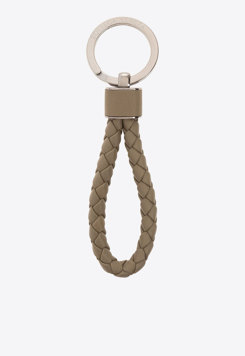 Intreccio Leather Key Ring