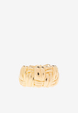 Intrecciato Weave Ring