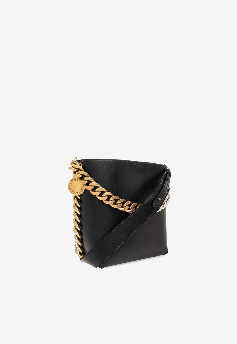 Frayme Bucket Bag in Faux Leather