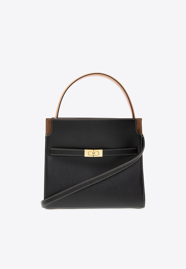 Small Lee Radziwill Leather Top Handle Bag