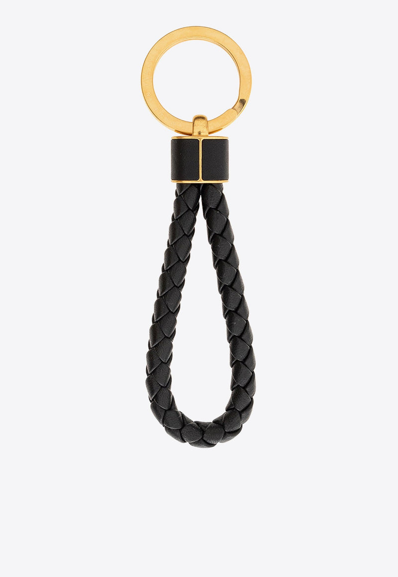 Intreccio Leather Key Ring