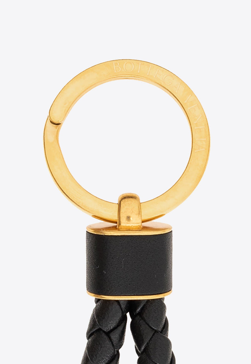 Intreccio Leather Key Ring